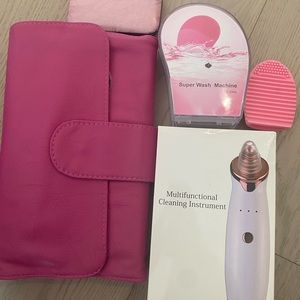 PINK MAKEUP SET BUNDLE AND TRAVEL SET